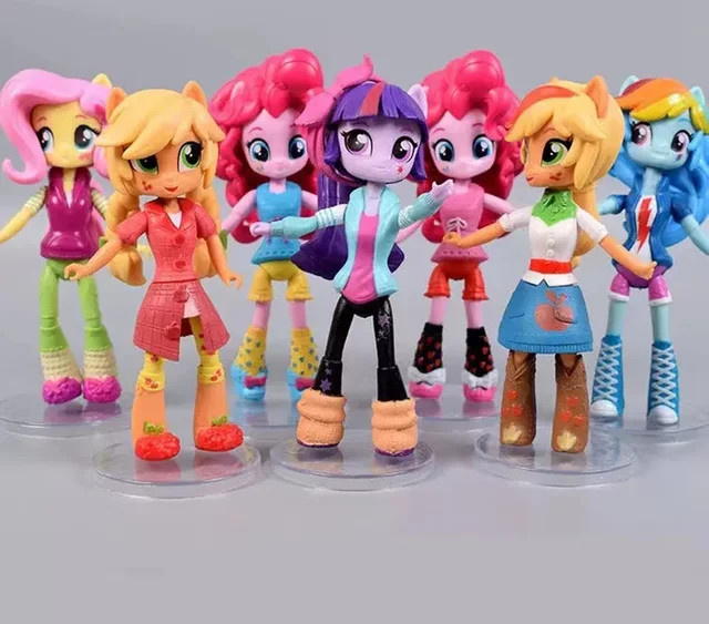 Bandai My Little Pony, Actionfiguren, 7-teiliges Set - Bild 1