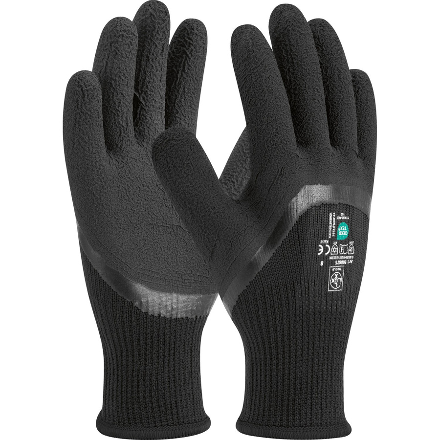 LUX-TOOLS Winterhandschuhe in Schwarz, Größe XL, gefüttert - Bild 2