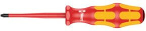 Wera Kreuzschlitz-Schraubendreher 165 iS PZ VDE-isoliert rot PZ 1 x 80 mm - Bild 1