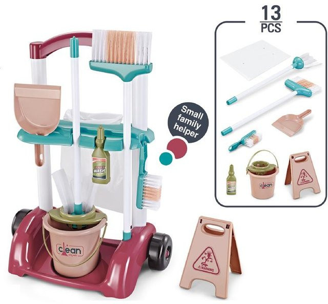 Linyi toy car, Simulationsspielzeug-Set, Rollenspiel, Pädagogisches Kinder-Haushaltsarbeit-Set - Bild 1