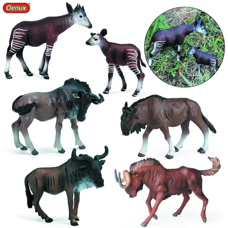 Oenux Okapi Wildebeest, Action Figur, PVC Modell - Bild 5