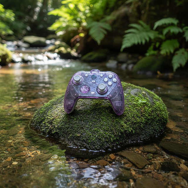 Transparente Schutzhülle für GameSir G7 Pro Controller als Ersatzgehäuse und magnetische Frontabdeckung zum Schutz vor Staub und Wasser - Bild 1