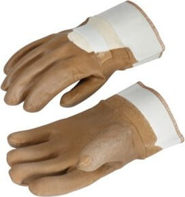 Rothenberger Spiralenführungshandschuhe aus Latex in Beige, 1 Paar - Bild 1