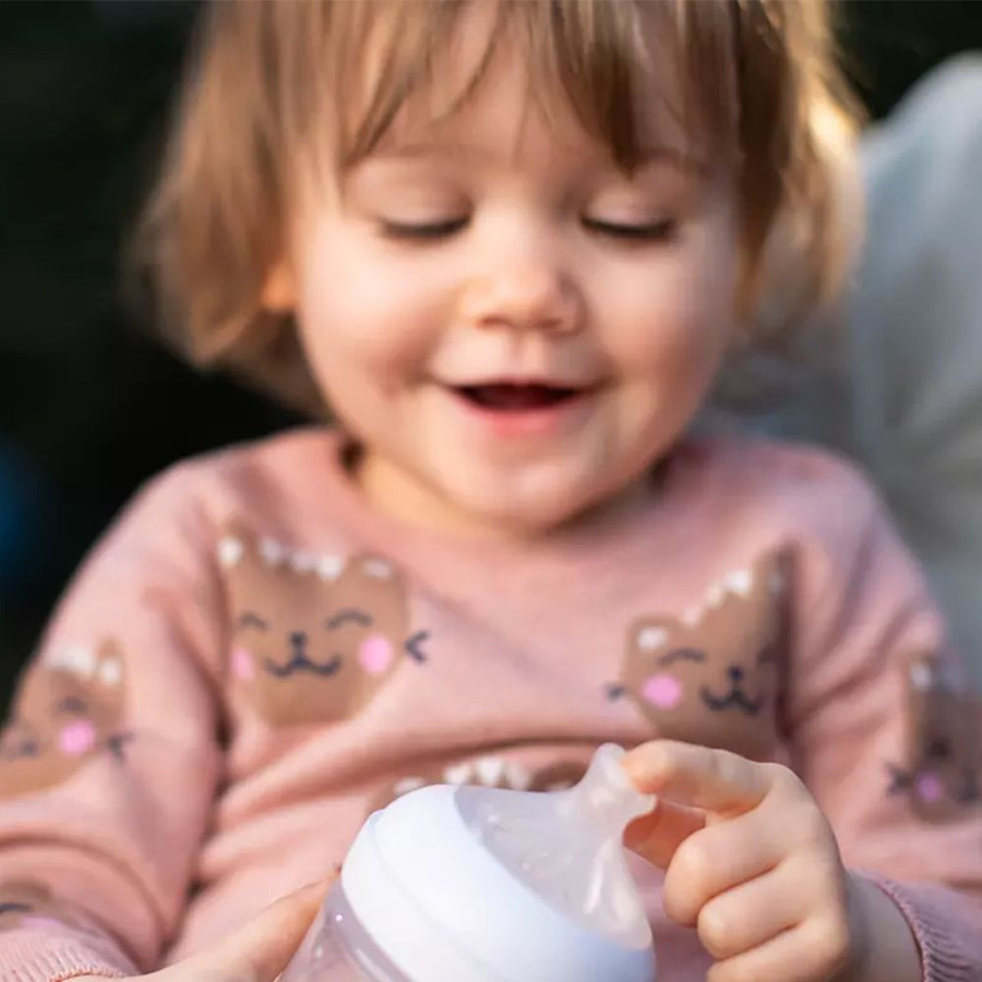 Philips Avent Natural Response Babyflasche mit AirFree Ventil und Silikon-Sauger, 260 ml, transparent/weiß - Bild 6