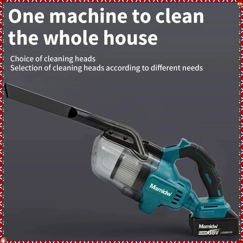 Makita DCV501 Tragbarer Akku-Handstaubsauger Bürstenlos Blau - Bild 3