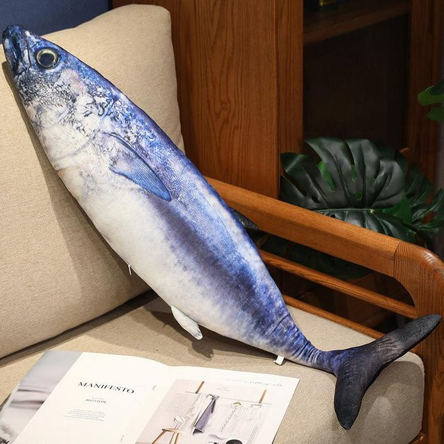 Simulation Lustiges Fisch Plüschtier, Weiches Kuscheltier, ab 3 Jahre - Bild 1