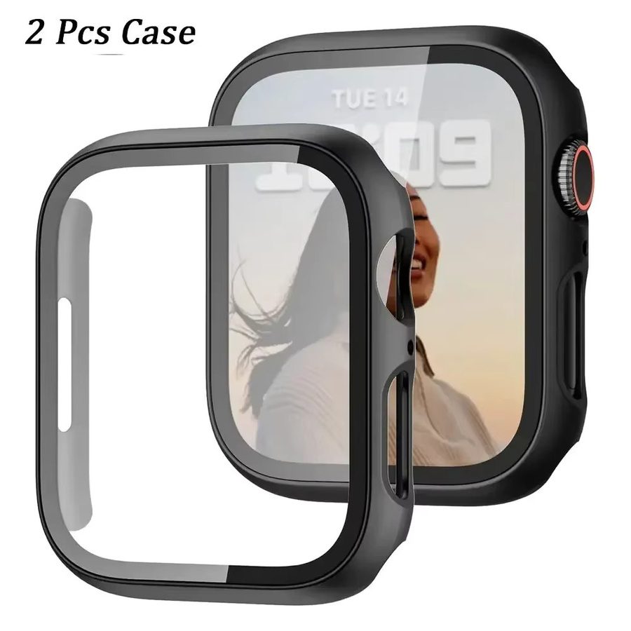 Apple Uhrenzubehör, Displayschutz und Abdeckung, Schwarz, Unisex - Bild 4
