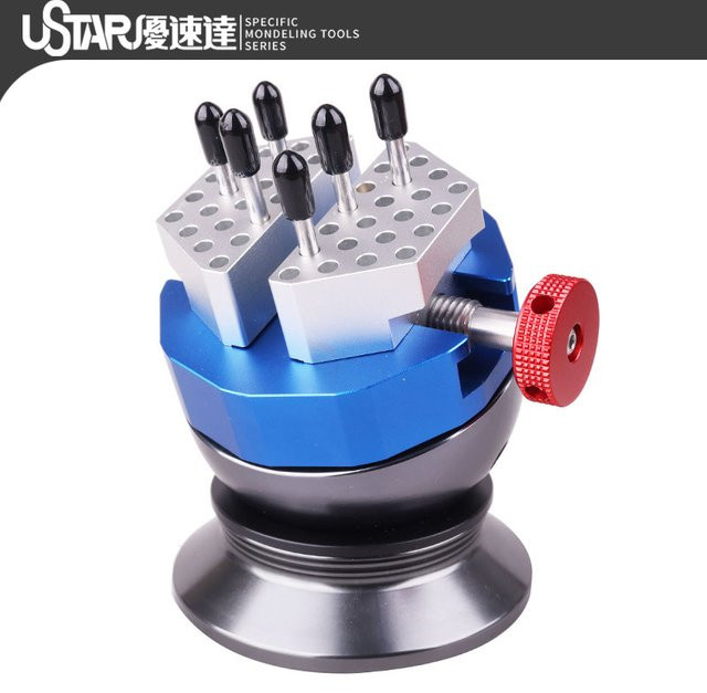 USTAR Gundam 360° Rotatable Spherical Vise Omnidirectional Clamp Modellbau-Werkzeug - Bild 1
