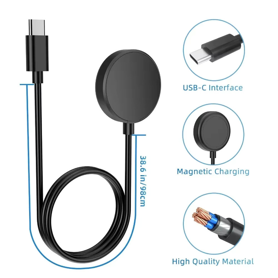 Samsung Ladegerät USB-C, Schwarz, Smartwatch Zubehör - Bild 2