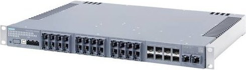 Siemens 6GK5334-2TS01-2AR3 Industrial Ethernet Switch in Grau - Bild 1