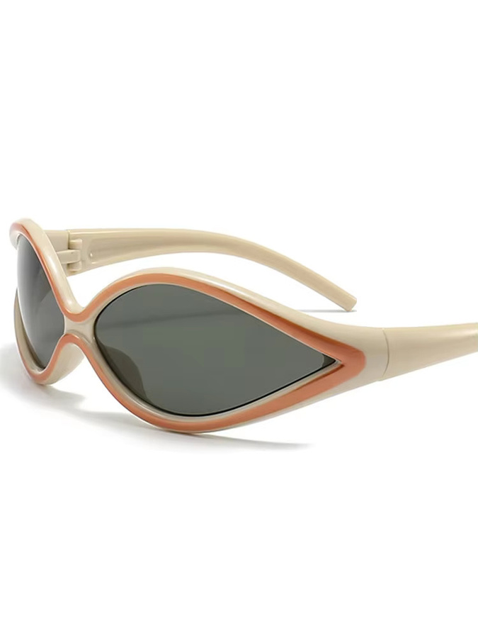 Auecmoi Sonnenbrille Cat Eye, Vollrand, Kunststoff, Unisex - Bild 2