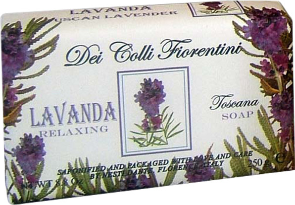 Nesti Dante Firenze Dei Colli Fiorentini Lavanda Relaxing Toscana Seife, Unisex - Bild 1