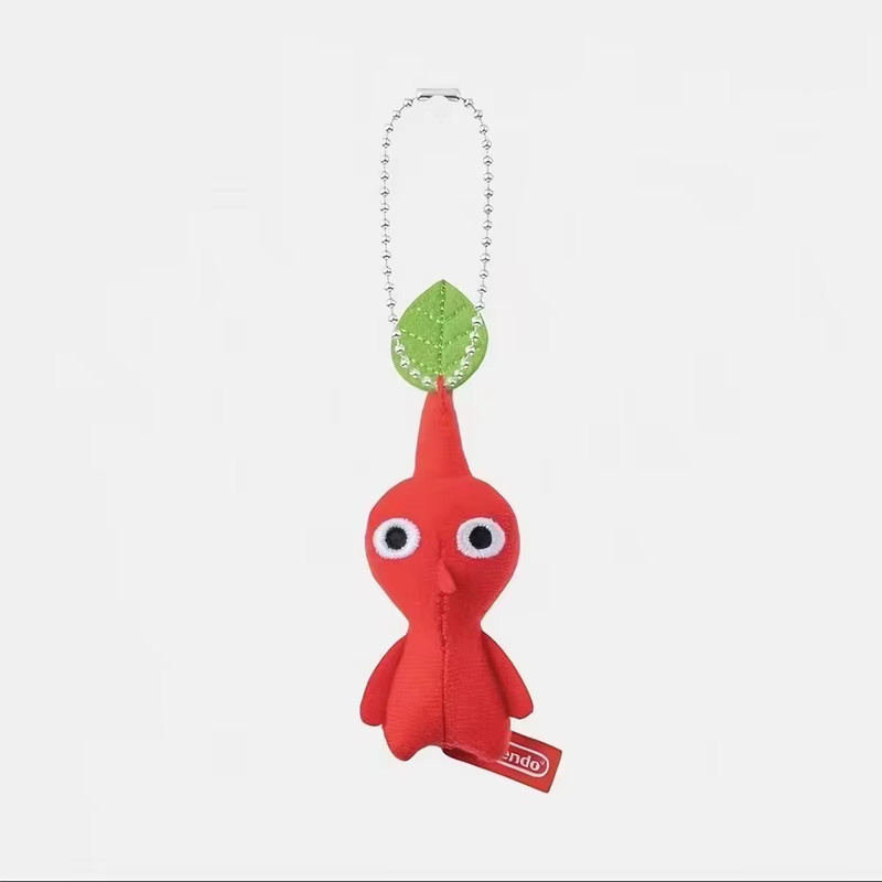 TAKARA TOMY Pikmin Mini Plüsch-Puppe Schlüsselanhänger, Rot Gelb Blau, ab 6 Jahren - Bild 2