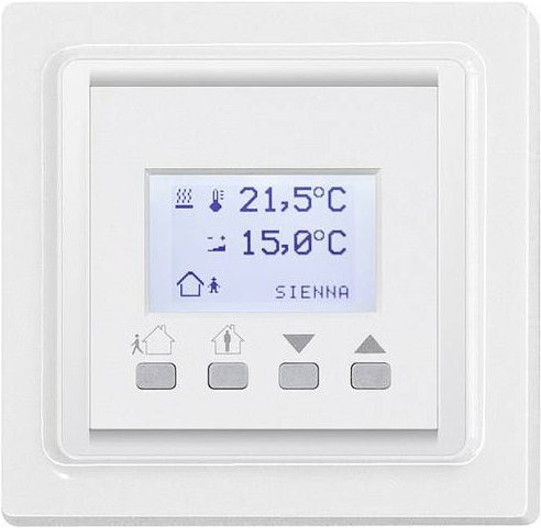 Eltako Temperaturregler PL-SAMTEMP Unterputz in Weiß - Bild 1