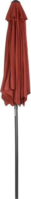 Outsunny Sonnenschirm aus Aluminium und Polyester in Weinrot, B/H/T: 196 x 204 x 196 cm - Bild 1
