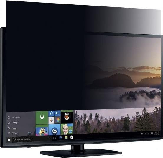 Mobilis Blickschutzfilter Rahmenlos Schwarz für 24 Zoll Monitore - Bild 1