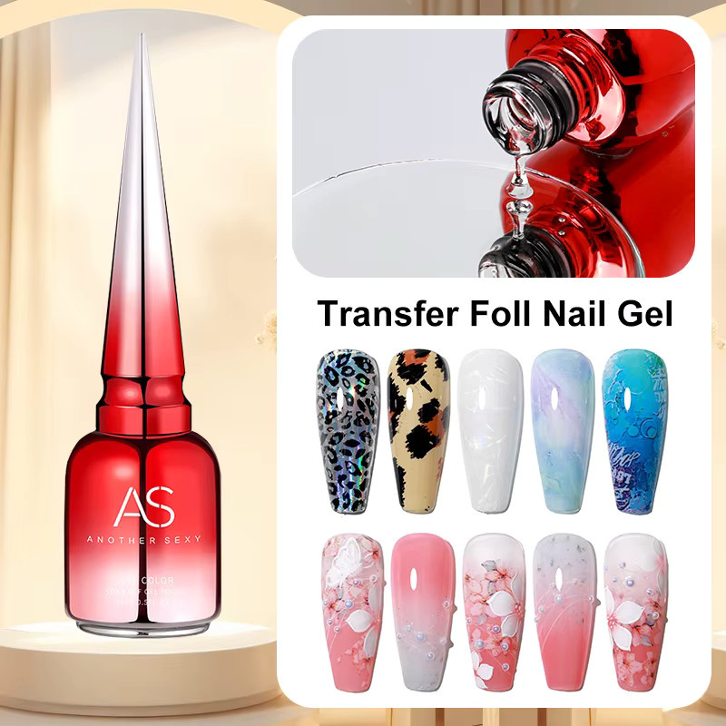 AS Transferfolie Gel Nagellack, 15 ml - Bild 3
