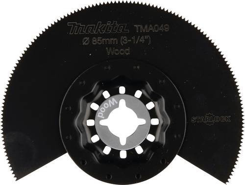 Makita HCS Segmentsägeblatt für Holz und Kunststoff, Durchmesser: 85 mm, Schwarz - Bild 1