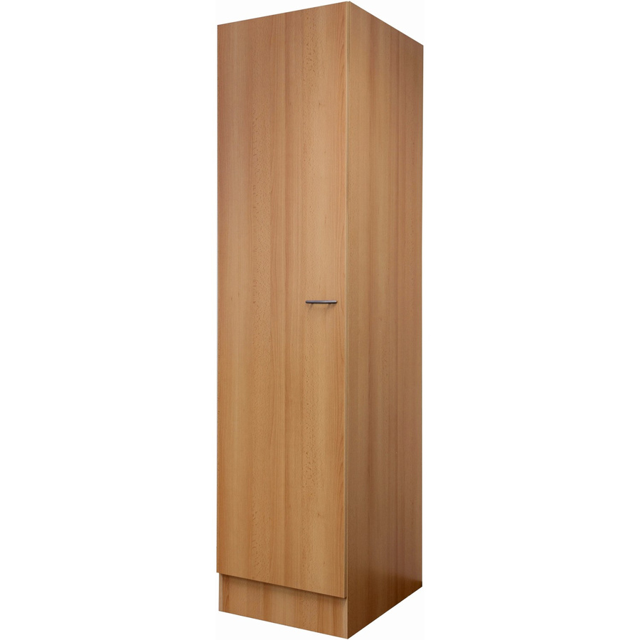 Flex-Well Classic Küchen-Geschirrschrank Nano in Buche Nachbildung, Farbe Braun, B/T/H: 50 x 50,5 x 200 cm - Bild 2