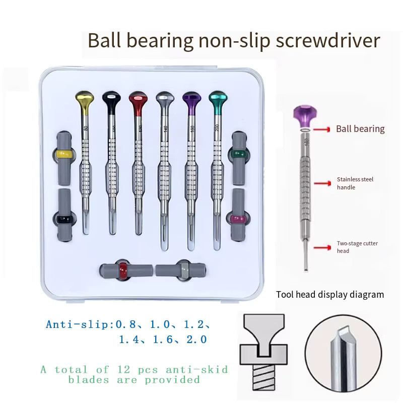 Kwong YUEN Schraubendreher-Set mit Kugellager, Unisex - Bild 4
