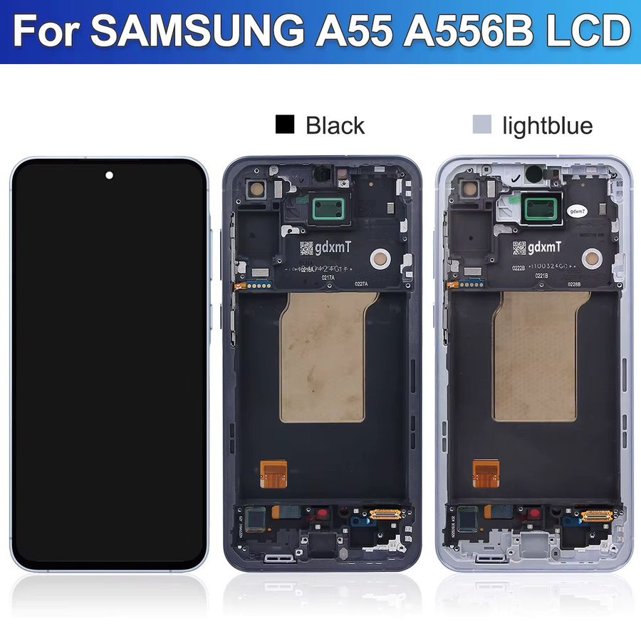 Samsung A55 5G Ersatz Display mit Touchscreen Digitizer in Schwarz für 6,6 Zoll Super AMOLED LCD - Bild 4