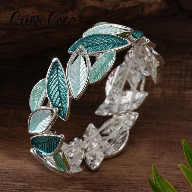 Cring Coco Armband Blatt, Zinklegierung, Damen - Bild 1