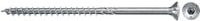 Fischer Power-Fast II Spanplattenschraube mit Senkkopf und Torx-Antrieb, verzinkter Stahl, Farbe Silber/Blau, Durchmesser: 6,0 mm, Länge: 100 mm - Bild 1