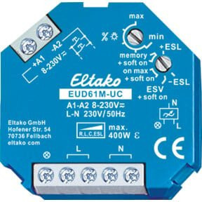 Eltako Universal-Dimmschalter Blau für Unterputz Montage 8-230V - Bild 1