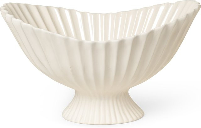 Ferm Living Fountain Schüssel aus Keramik in Off White - Bild 1