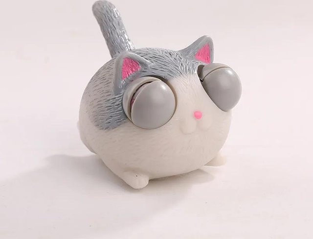 Binchi Outdoor Product Katzenaugen Knallende Quetschspielzeuge, grau - Bild 1