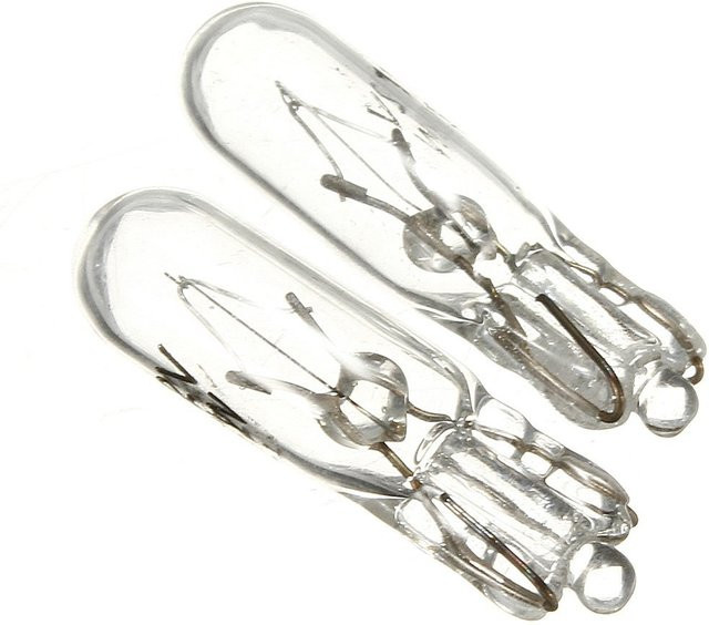 10er Set T5 Halogenlampen 12V 2W für Auto-Instrumente in Gelb - Bild 1