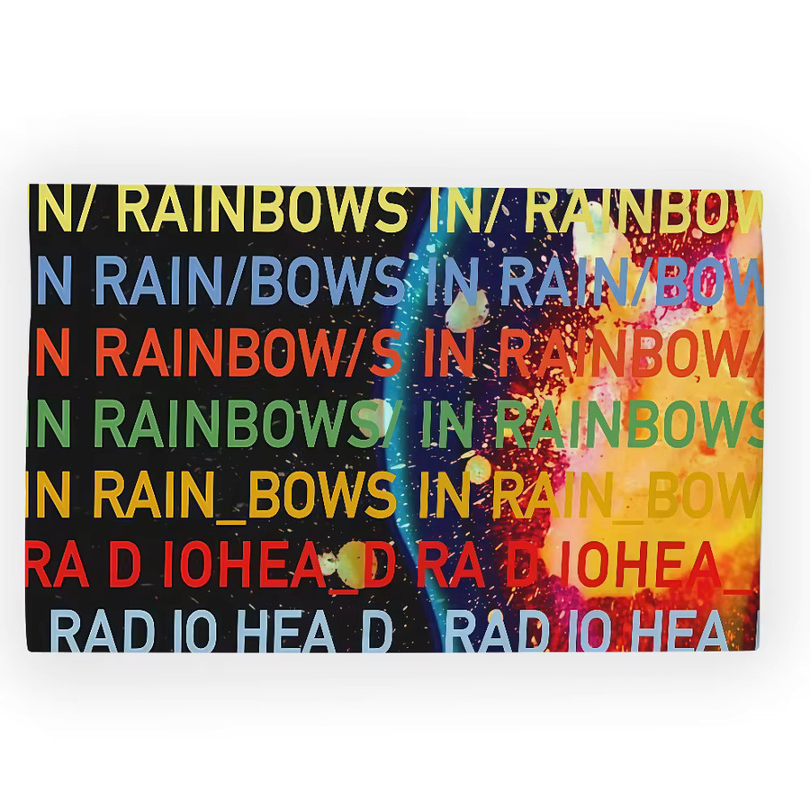 Radioheads Rockband Flagge von Warner Bros. in Multicolour, Wanddeko als Banner für Innenbereich und Outdoor, B/H: 60 x 40 cm - Bild 6