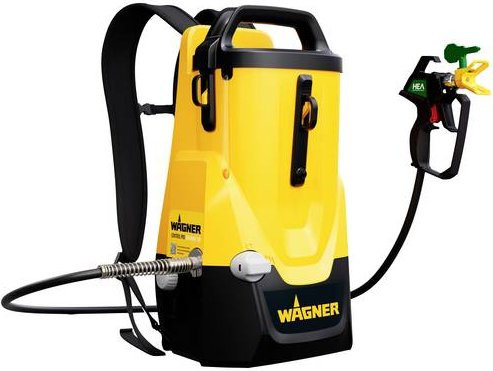 Wagner Control Pro 300 Move 18V Akku-Farbsprühsystem in Gelb für Wandfarbe, Lack und Glasur mit einer maximalen Fördermenge von 0,9 l/min - Bild 1