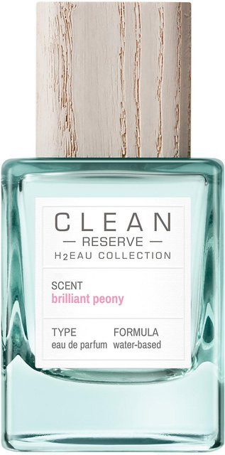 Clean H2Eau Brilliant Peony Eau de Parfum, 50 ml, Unisex - Bild 1