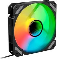 SHARK Mirror RGB PWM Gehäuselüfter in Schwarz und Multicolour - Bild 1