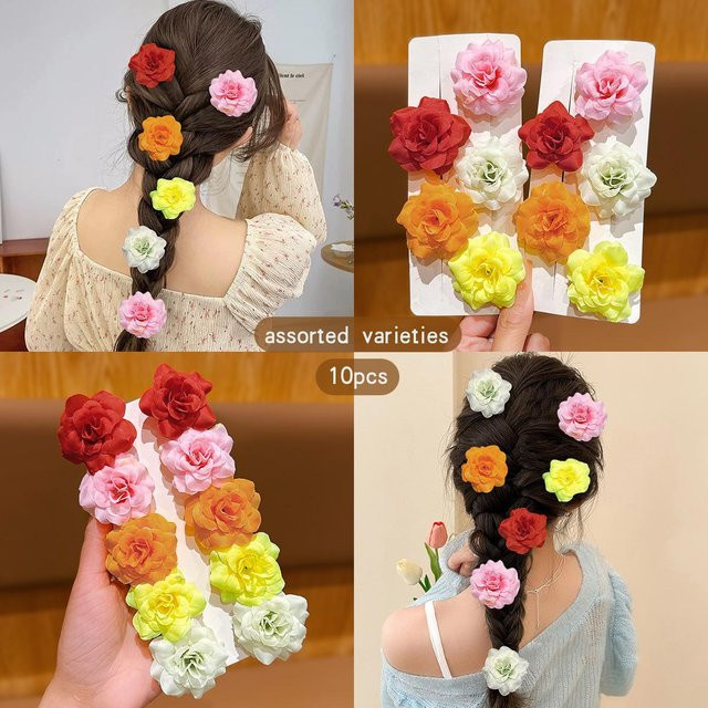 Haarspangen Sonnenblumen, Damen - Bild 1