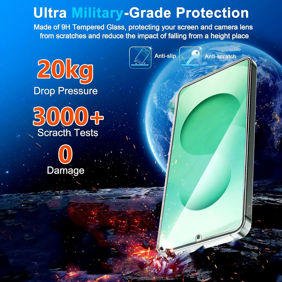 Samsung Galaxy S26 Ultra Panzerglas Displayschutzfolie transparent (1-3 Stück) - Bild 4
