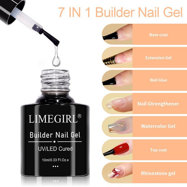 Limegirl Builder Nagelgel, H13, Glänzend - Bild 1