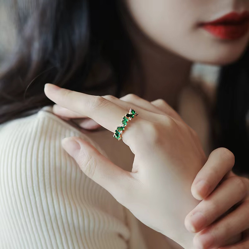 Huitan Chic Ring, Gold, Zirkonia, Damen - Bild 4