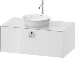 Duravit Waschtischunterschrank White Tulip in White, Breite: 100 cm, Tiefe: 55 cm - Bild 1