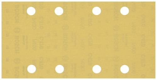 Bosch EXPERT C470 Schwingschleifpapier gelocht Körnung 400 Gelb B: 186 mm, T: 93 mm 50 Stück - Bild 1