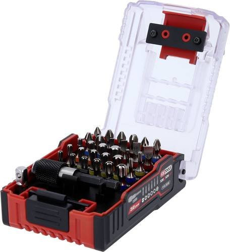 KS Tools TORSIONpower Bit-Satz 1/4 Zoll, 32-teilig, rot - Bild 1