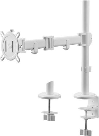One For All DM2120 MH Smart Single Monitorarm, Weiß - Bild 1