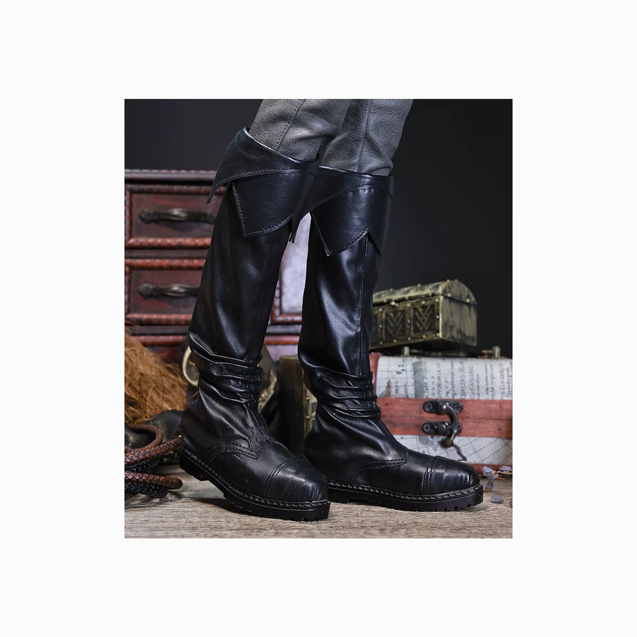 JOYBJD Bjd Puppenschuhe, Lederstiefel, Schwarz, Zubehör - Bild 3