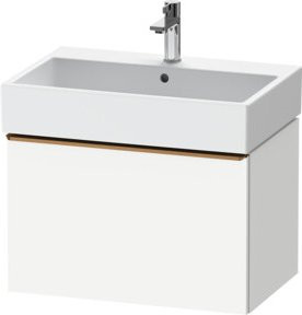 Duravit Waschtischunterschrank D-Neo wandhängend in Weiß Matt, B/T/H: 68,4 x 44,2 x 44,0 cm - Bild 1