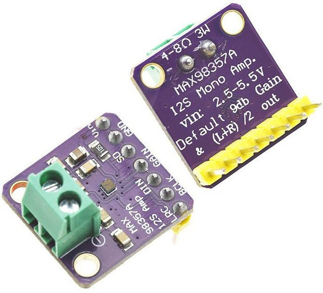 KOQZM MAX98357A I2S Klasse-D Audio-Verstärkermodul 3W in Lila - Bild 1
