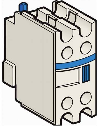 Schneider Electric Hilfsschalterblock LADN20 2S in Grau - Bild 1