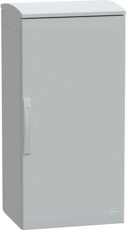 Schneider Electric Polyestergehäuse Bodenstehend in Grau mit Abdeckung IP44 B/H/T: 100 x 50 x 42 cm - Bild 1
