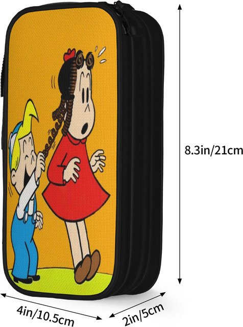 Littles Lulus Federmäppchen Classic Stiftehalter in Multicolour mit großer Kapazität für Schüler - Bild 1