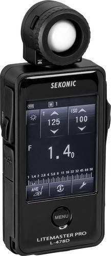 Sekonic 100394 Belichtungsmesser in Schwarz mit USB-C Anschluss - Bild 1